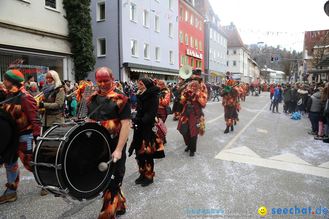 Tuttlinger Fasnetumzug: Tuttlingen am Bodensee, 10.02.2018