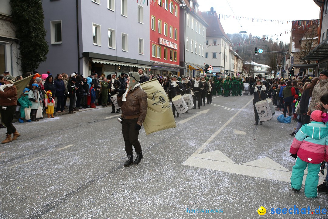 Tuttlinger Fasnetumzug: Tuttlingen am Bodensee, 10.02.2018