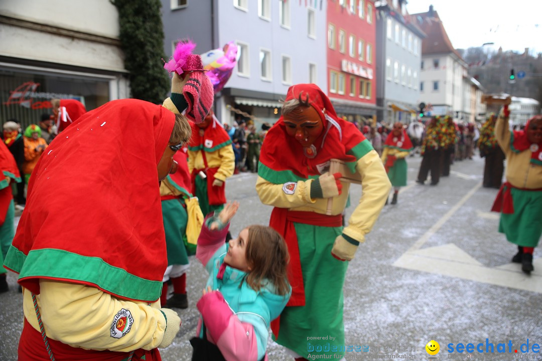 Tuttlinger Fasnetumzug: Tuttlingen am Bodensee, 10.02.2018