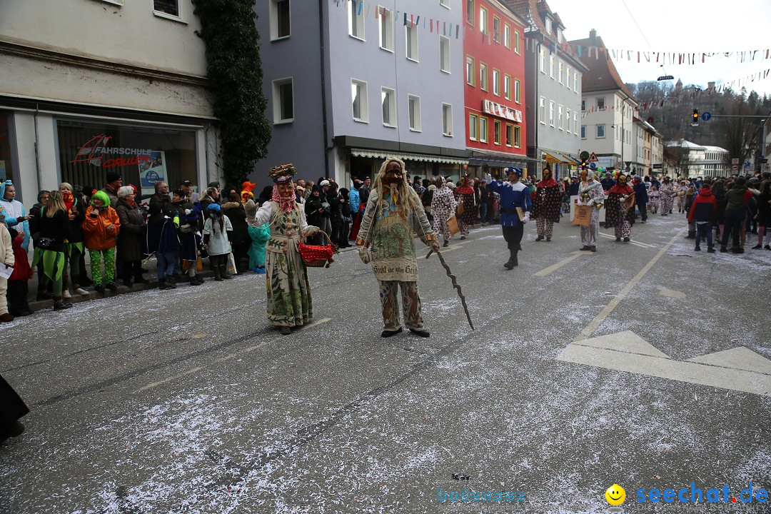 Tuttlinger Fasnetumzug: Tuttlingen am Bodensee, 10.02.2018