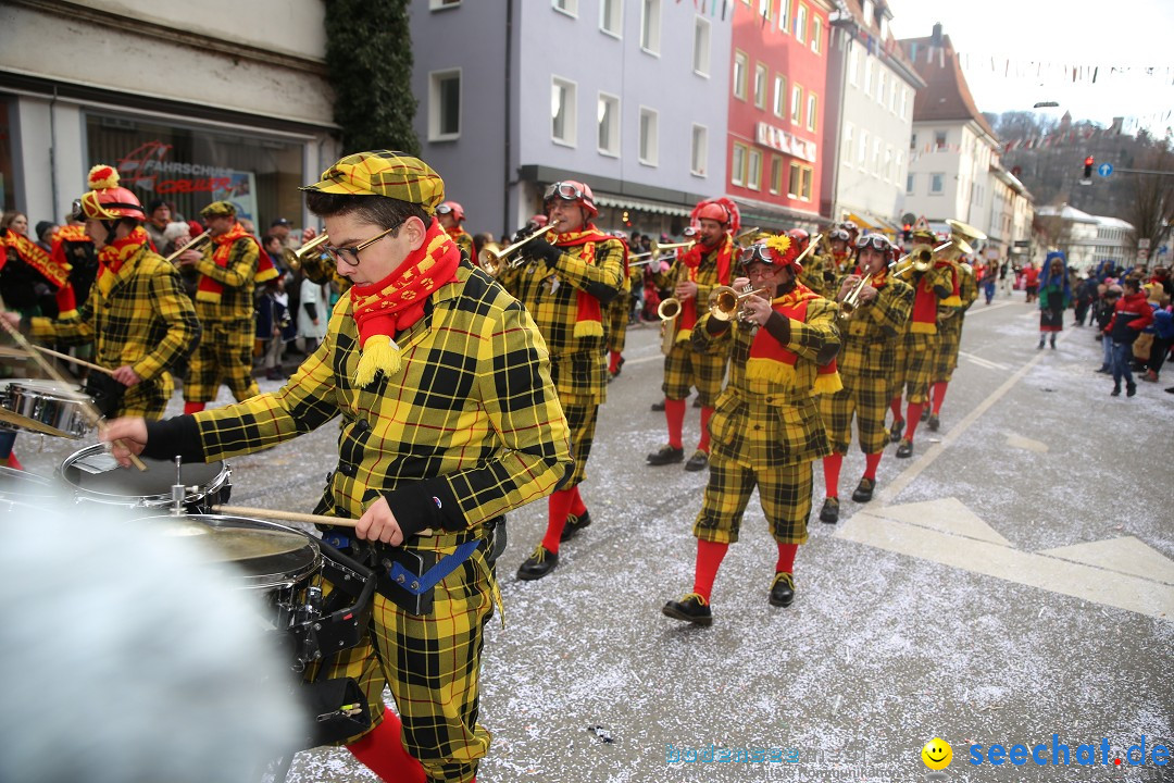 Tuttlinger Fasnetumzug: Tuttlingen am Bodensee, 10.02.2018