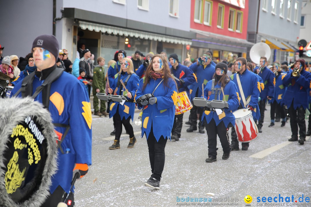 Tuttlinger Fasnetumzug: Tuttlingen am Bodensee, 10.02.2018