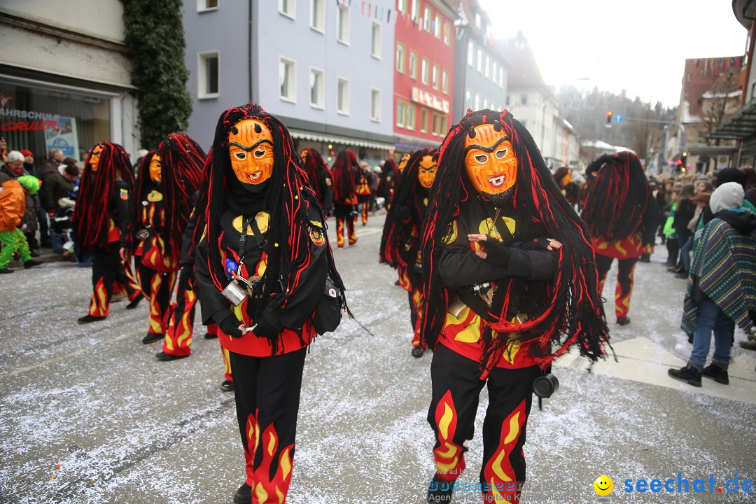 Tuttlinger Fasnetumzug: Tuttlingen am Bodensee, 10.02.2018