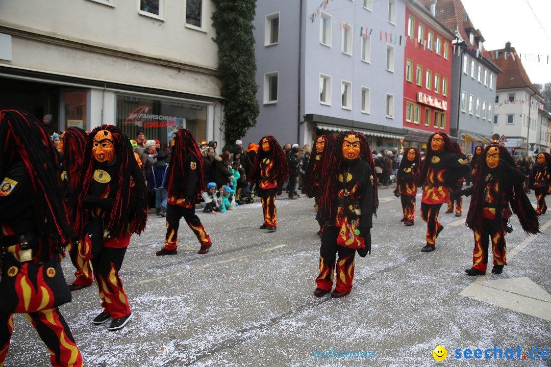 Tuttlinger Fasnetumzug: Tuttlingen am Bodensee, 10.02.2018