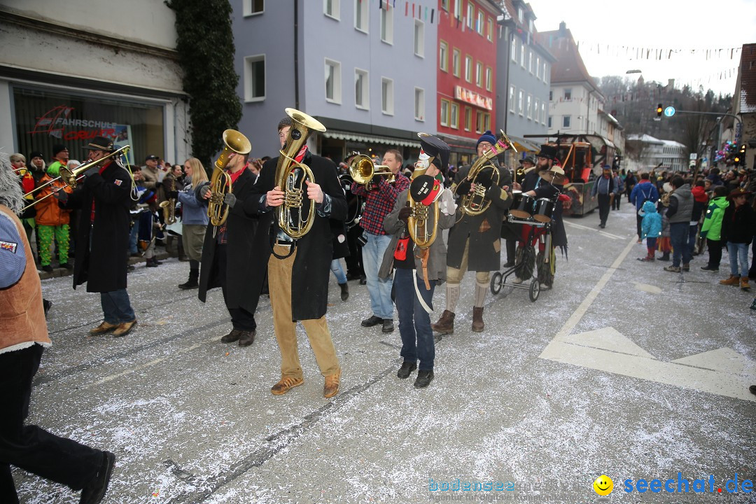 Tuttlinger Fasnetumzug: Tuttlingen am Bodensee, 10.02.2018