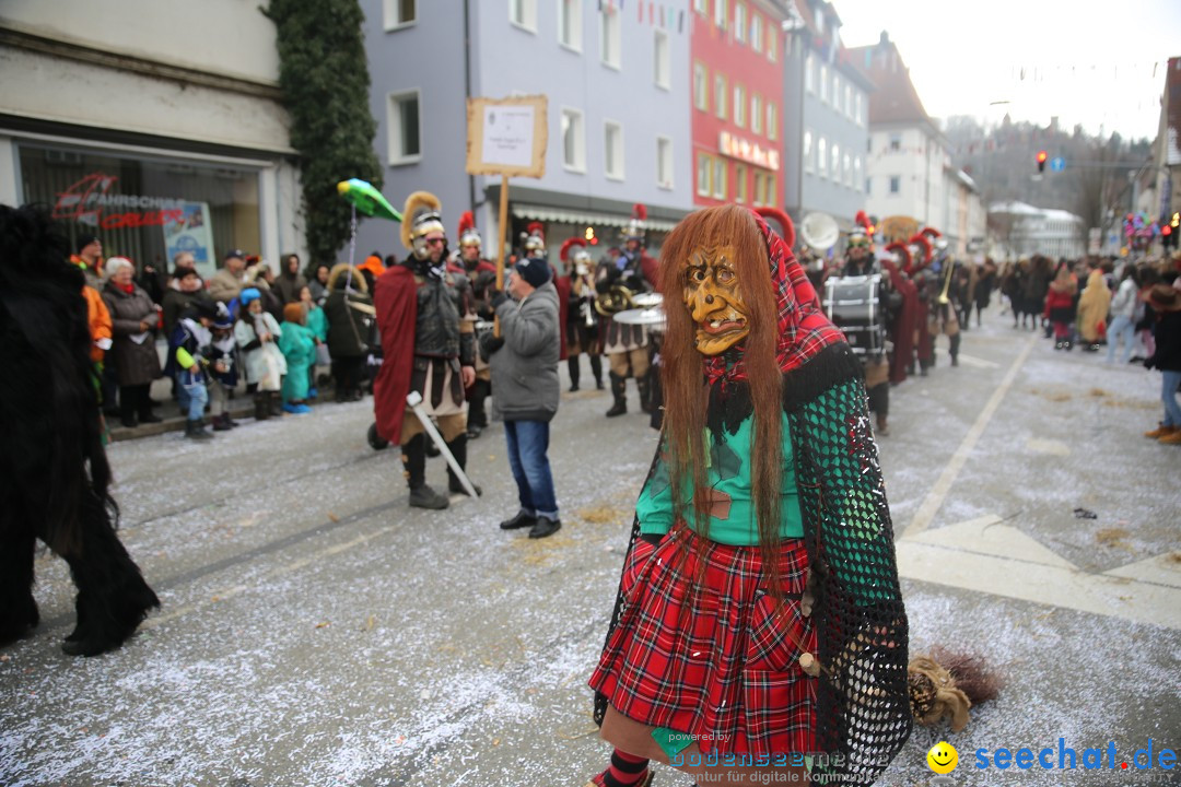 Tuttlinger Fasnetumzug: Tuttlingen am Bodensee, 10.02.2018