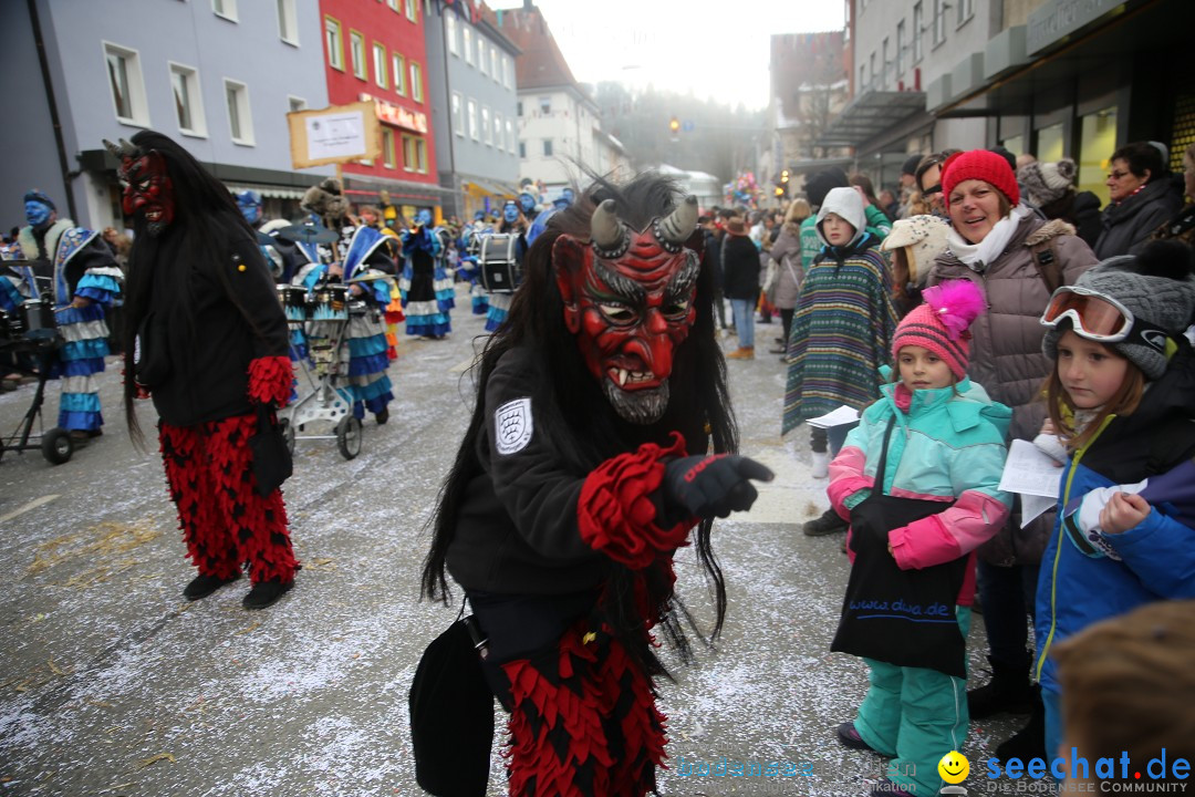 Tuttlinger Fasnetumzug: Tuttlingen am Bodensee, 10.02.2018