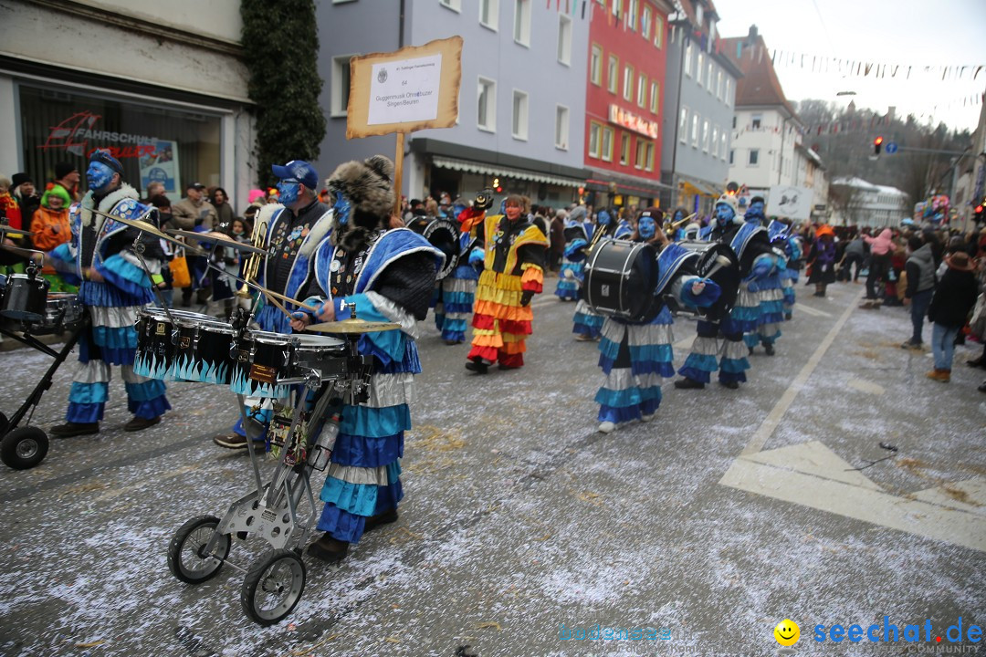 Tuttlinger Fasnetumzug: Tuttlingen am Bodensee, 10.02.2018