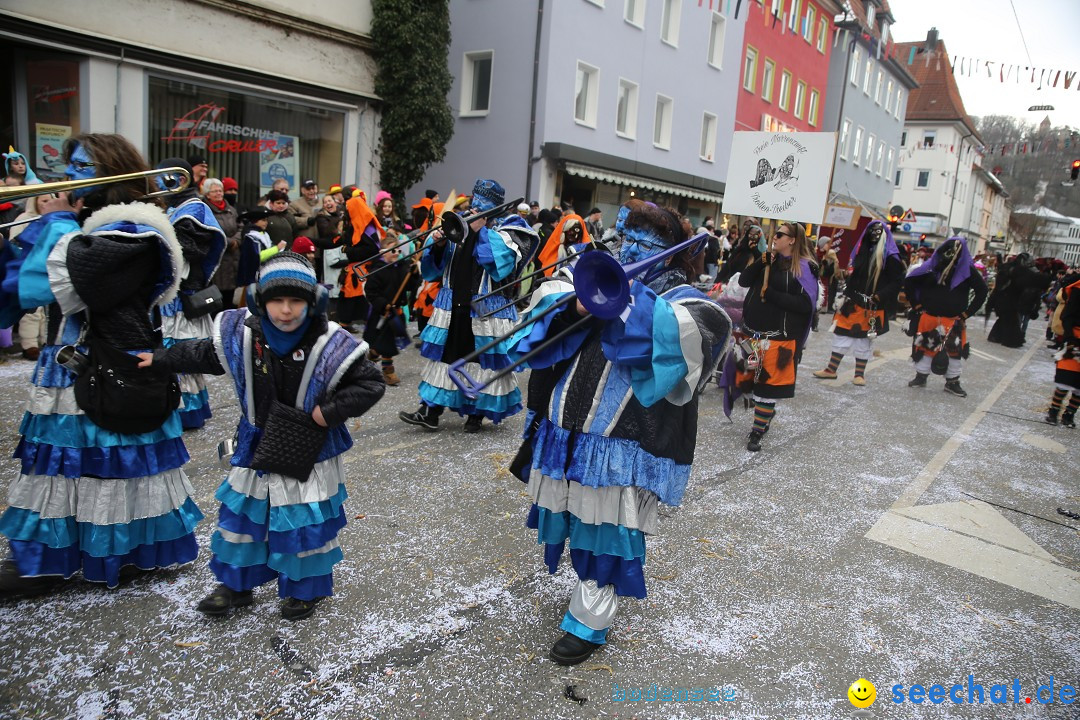 Tuttlinger Fasnetumzug: Tuttlingen am Bodensee, 10.02.2018