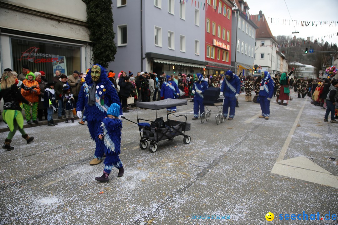 Tuttlinger Fasnetumzug: Tuttlingen am Bodensee, 10.02.2018