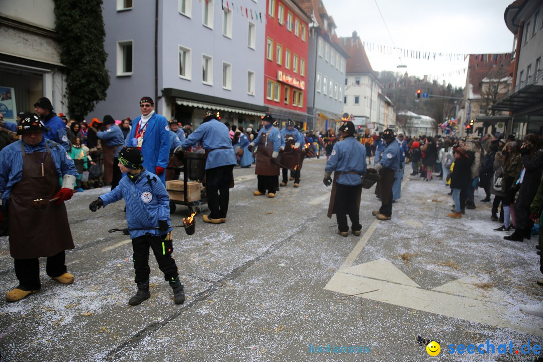 Tuttlinger Fasnetumzug: Tuttlingen am Bodensee, 10.02.2018