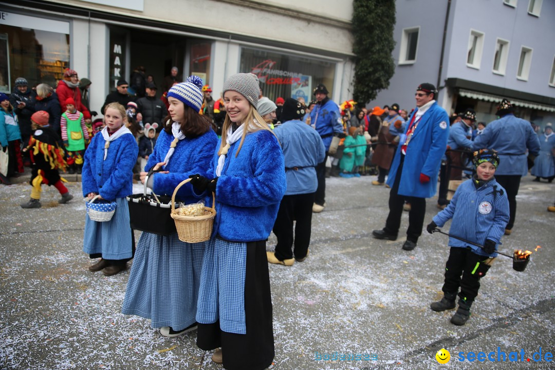 Tuttlinger Fasnetumzug: Tuttlingen am Bodensee, 10.02.2018