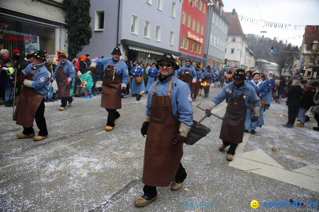 Tuttlinger Fasnetumzug: Tuttlingen am Bodensee, 10.02.2018