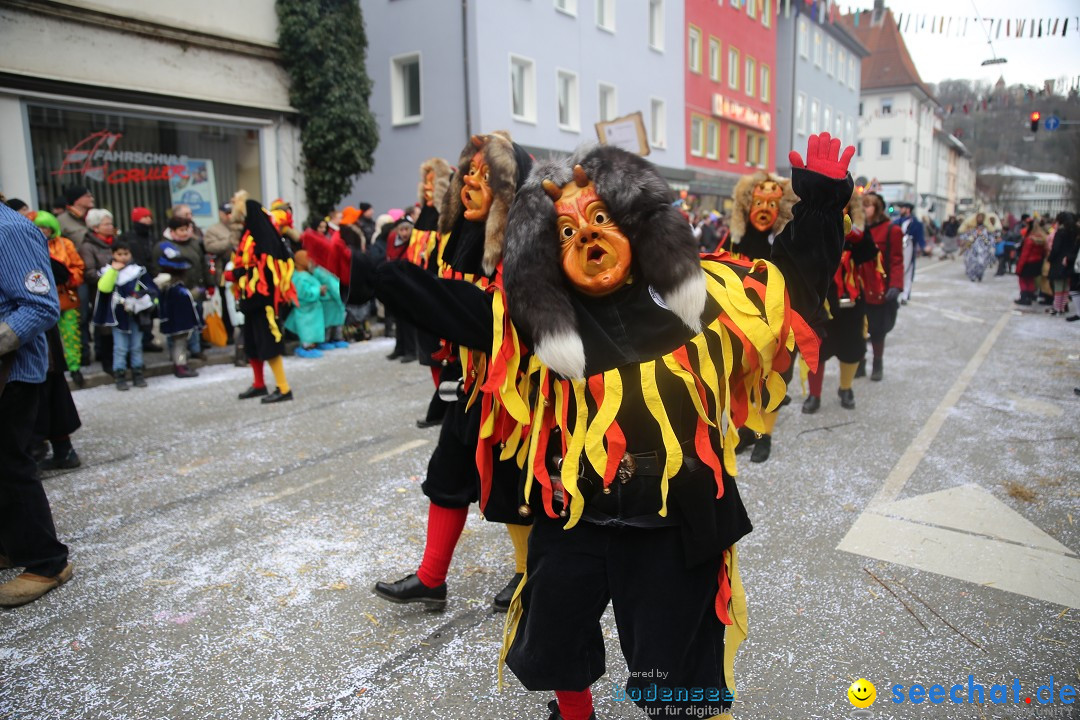 Tuttlinger Fasnetumzug: Tuttlingen am Bodensee, 10.02.2018