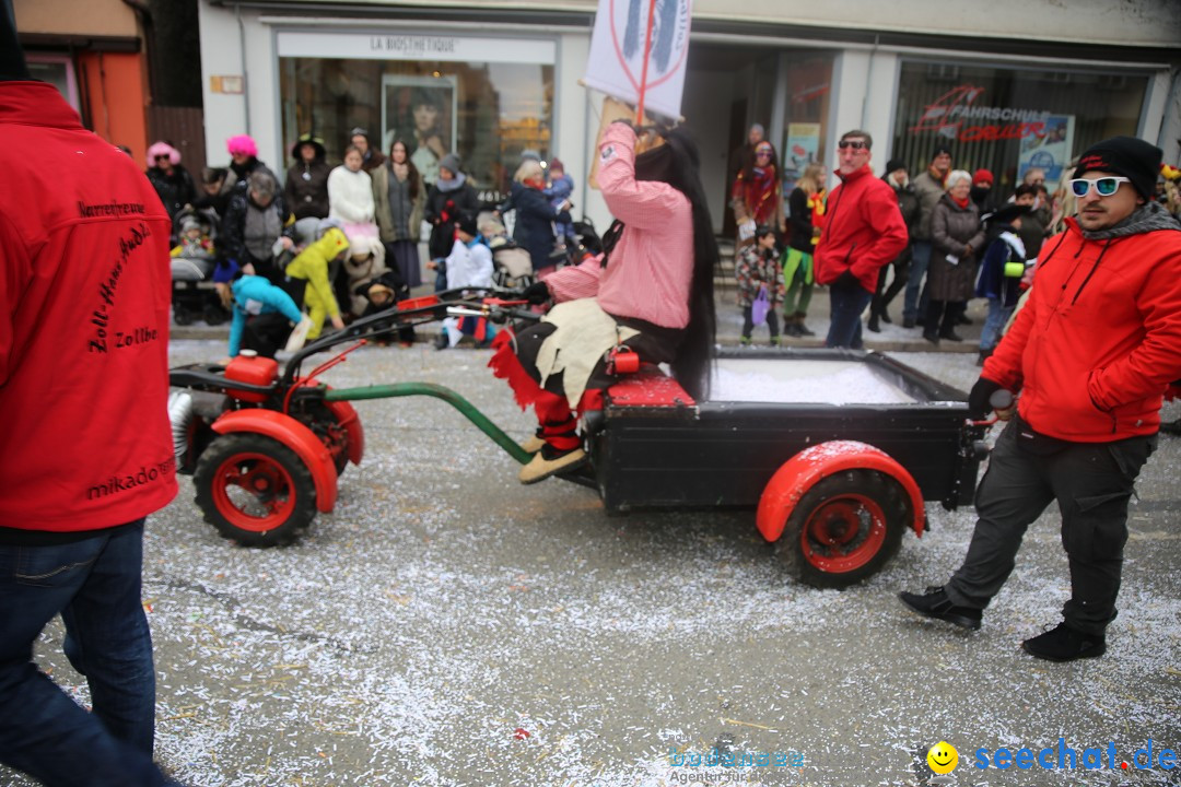 Tuttlinger Fasnetumzug: Tuttlingen am Bodensee, 10.02.2018