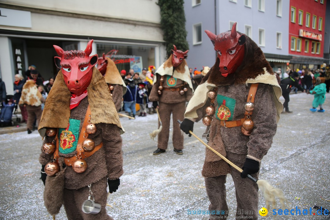 Tuttlinger Fasnetumzug: Tuttlingen am Bodensee, 10.02.2018