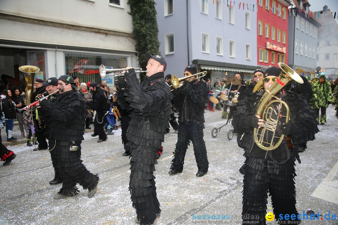 Tuttlinger Fasnetumzug: Tuttlingen am Bodensee, 10.02.2018