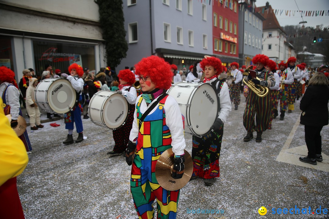 Tuttlinger Fasnetumzug: Tuttlingen am Bodensee, 10.02.2018