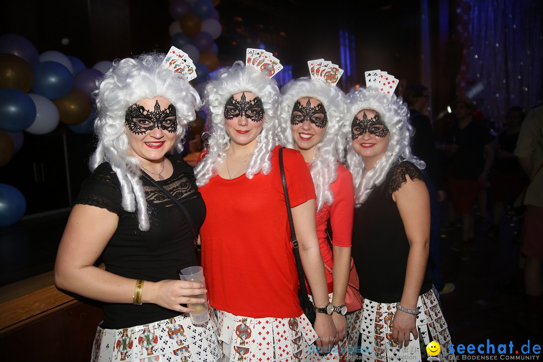 Maskenball im Graf Zeppelin Haus: Friedrichshafen am Bodensee, 10.02.2018