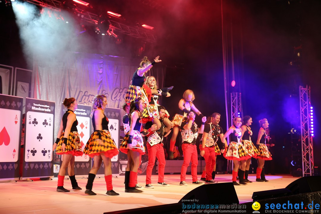 Maskenball im Graf Zeppelin Haus: Friedrichshafen am Bodensee, 10.02.2018