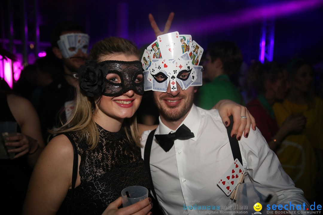 Maskenball im Graf Zeppelin Haus: Friedrichshafen am Bodensee, 10.02.2018