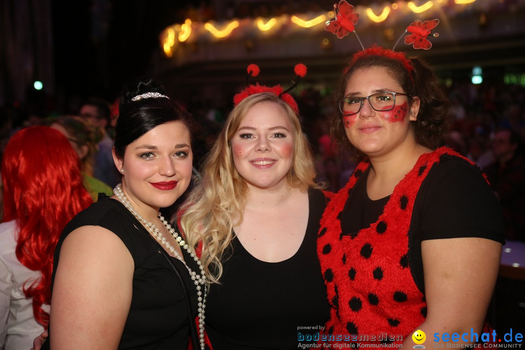 Maskenball im Graf Zeppelin Haus: Friedrichshafen am Bodensee, 10.02.2018