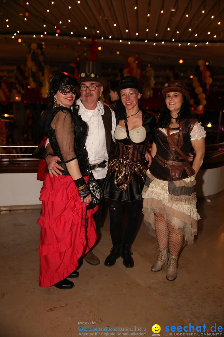 Maskenball im Graf Zeppelin Haus: Friedrichshafen am Bodensee, 10.02.2018