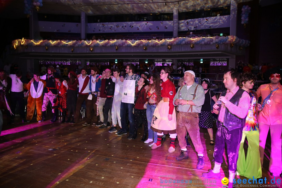 Maskenball im Graf Zeppelin Haus: Friedrichshafen am Bodensee, 10.02.2018