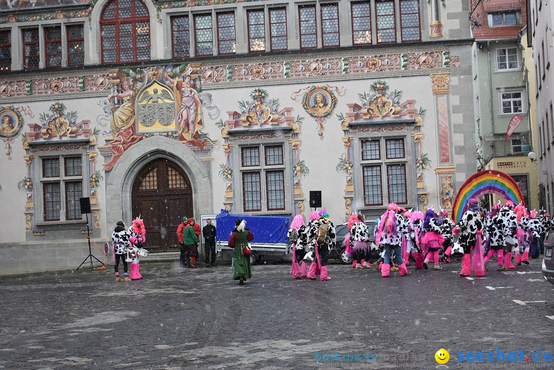 Fasnetsumzug - Narrensprung: Lindau am Bodensee, 11.02.2018