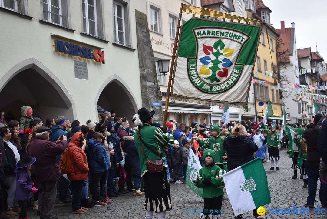 Fasnetsumzug - Narrensprung: Lindau am Bodensee, 11.02.2018