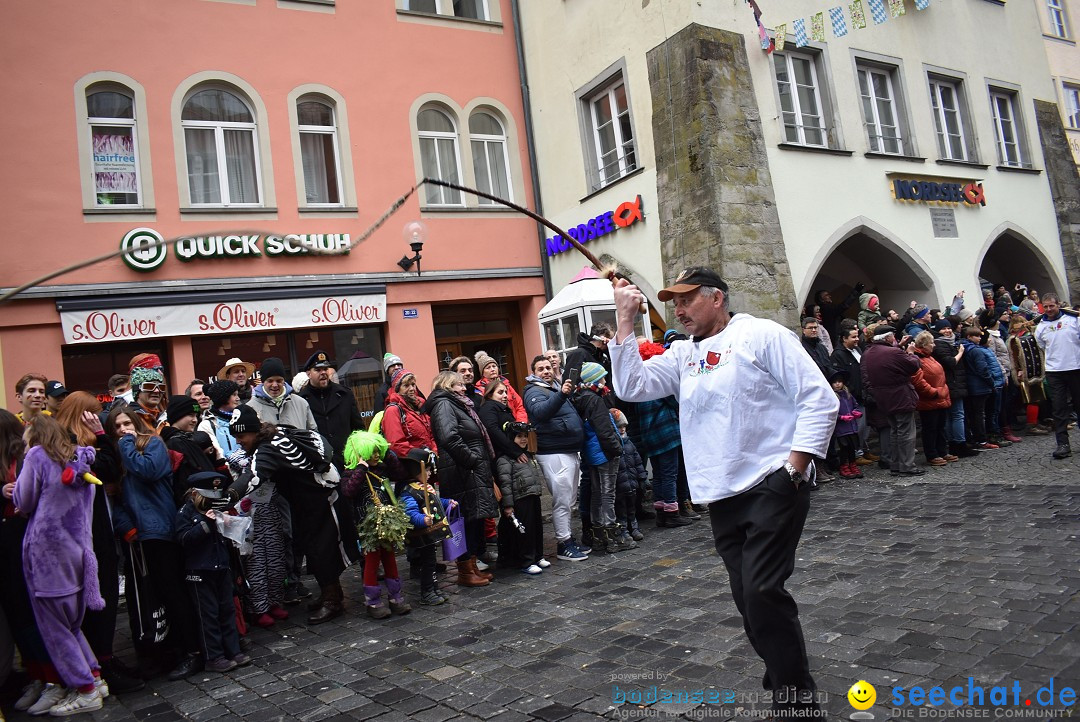 Fasnetsumzug - Narrensprung: Lindau am Bodensee, 11.02.2018