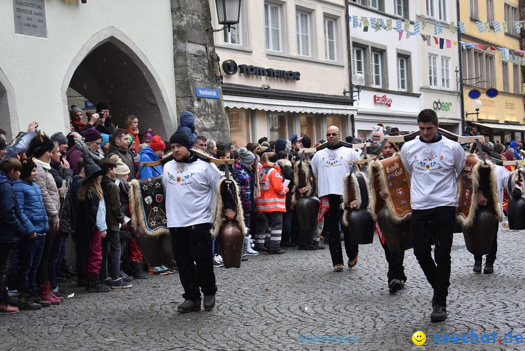 Fasnetsumzug - Narrensprung: Lindau am Bodensee, 11.02.2018