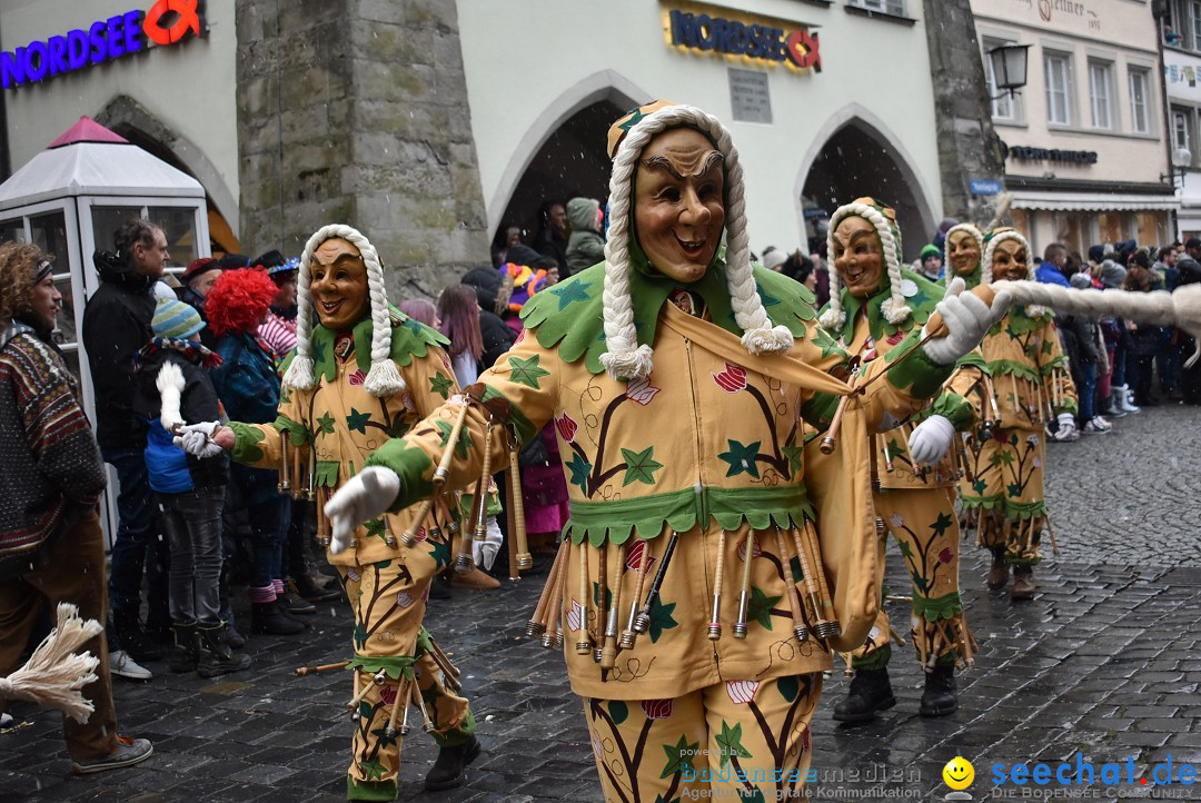 Fasnetsumzug - Narrensprung: Lindau am Bodensee, 11.02.2018