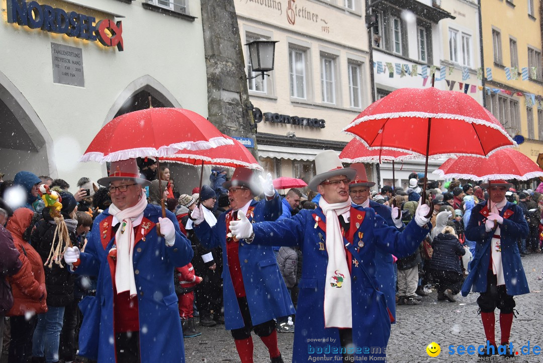 Fasnetsumzug - Narrensprung: Lindau am Bodensee, 11.02.2018