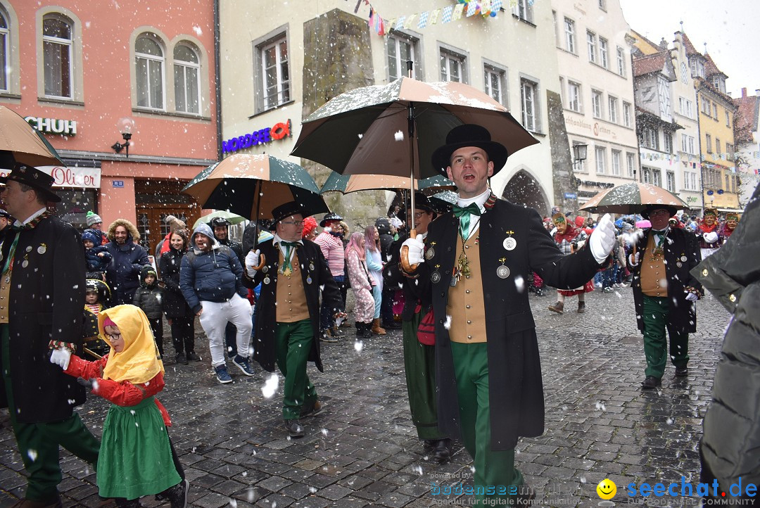 Fasnetsumzug - Narrensprung: Lindau am Bodensee, 11.02.2018