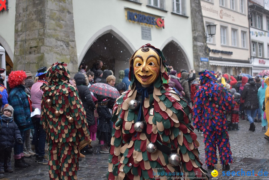 Fasnetsumzug - Narrensprung: Lindau am Bodensee, 11.02.2018