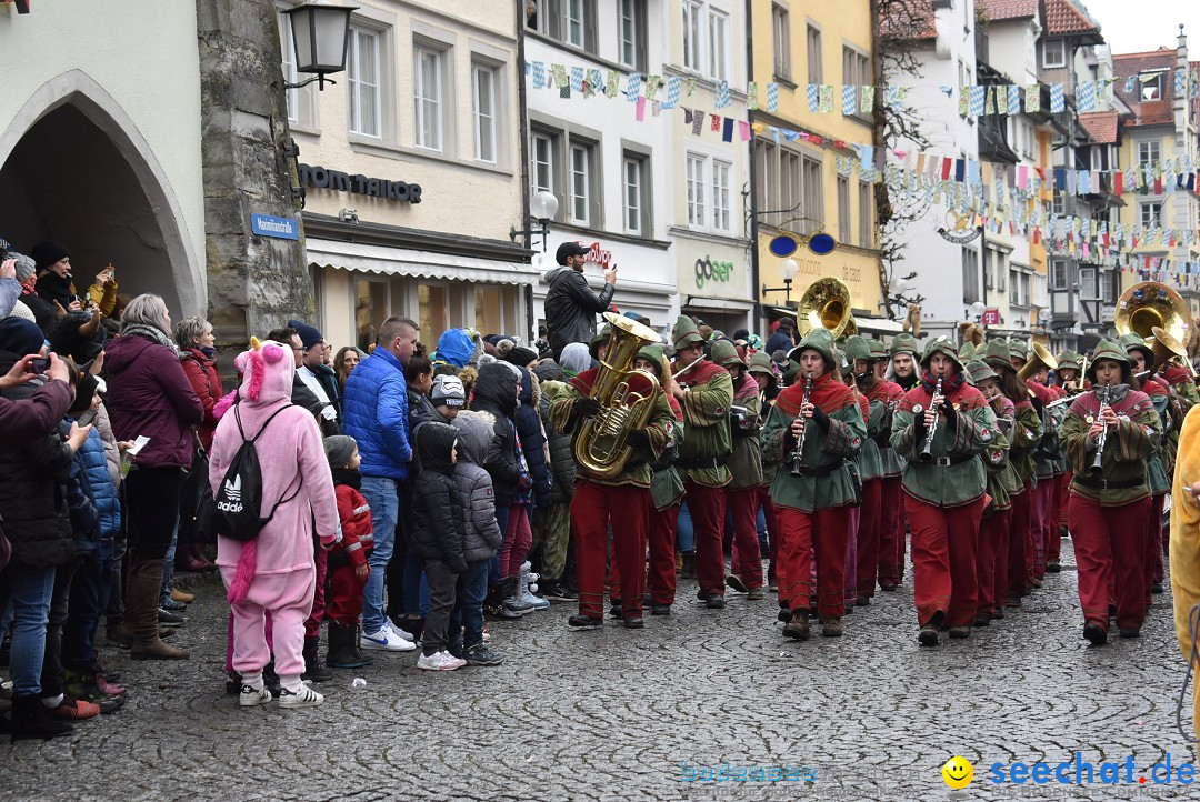 Fasnetsumzug - Narrensprung: Lindau am Bodensee, 11.02.2018