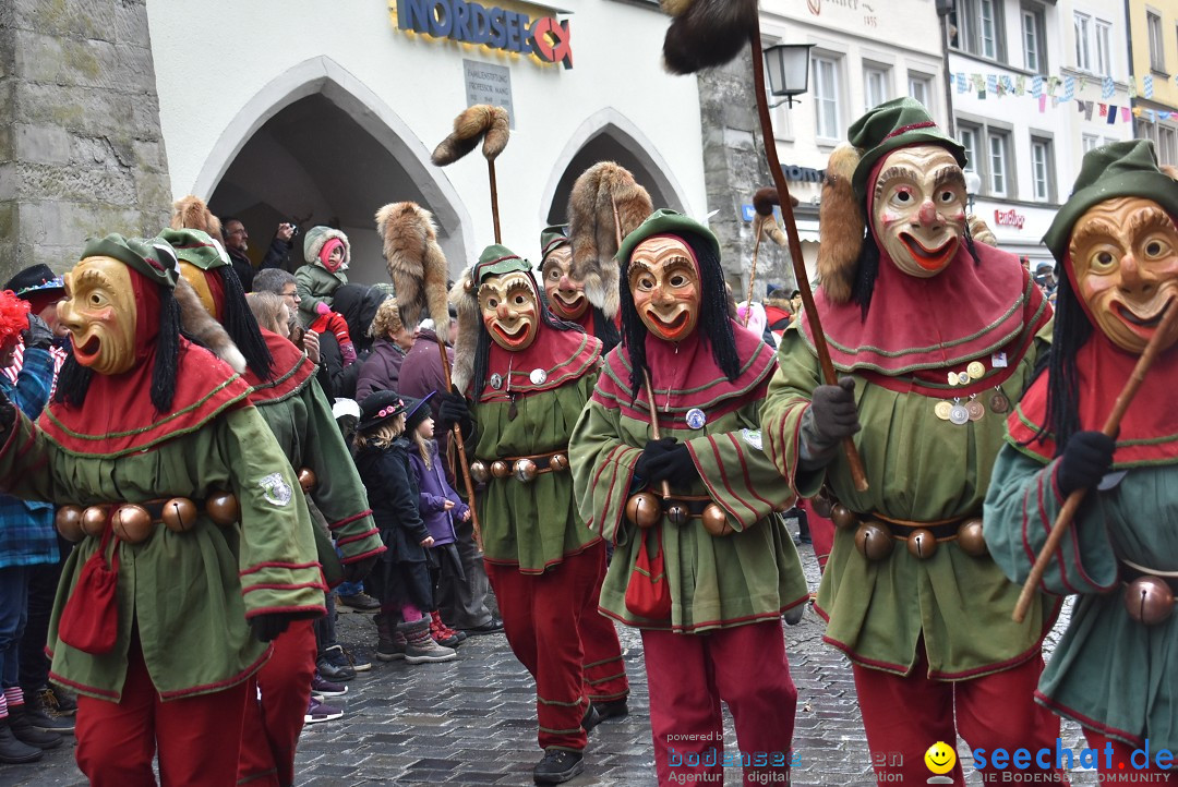 Fasnetsumzug - Narrensprung: Lindau am Bodensee, 11.02.2018