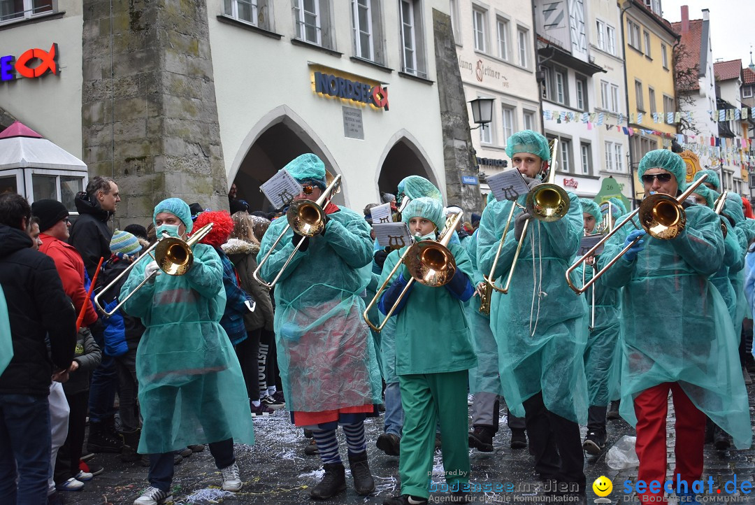 Fasnetsumzug - Narrensprung: Lindau am Bodensee, 11.02.2018