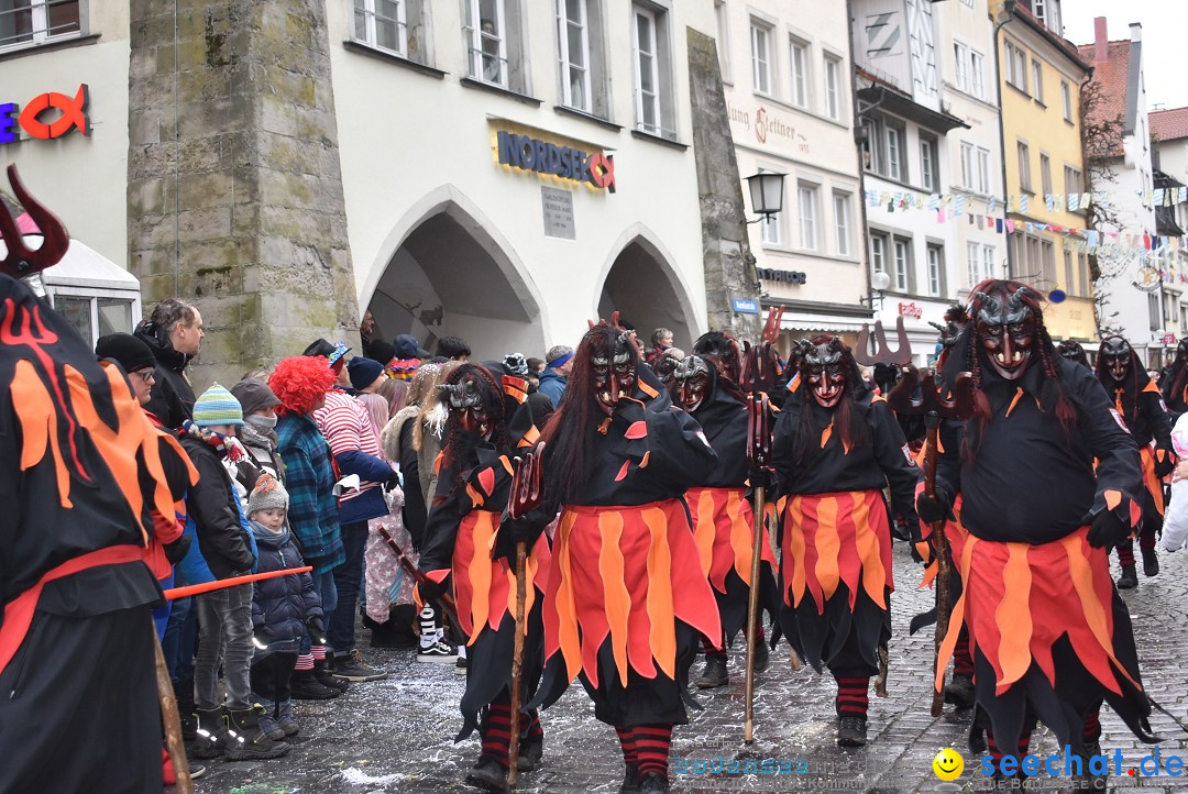 Fasnetsumzug - Narrensprung: Lindau am Bodensee, 11.02.2018