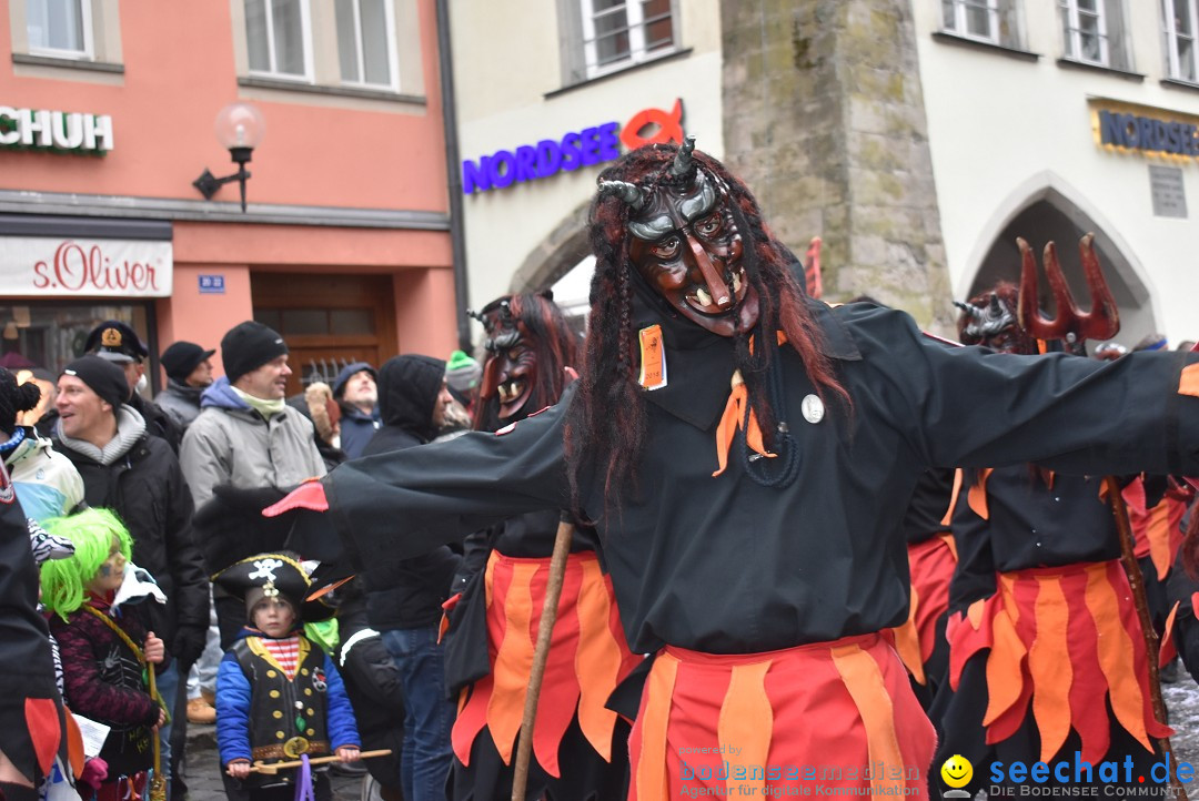 Fasnetsumzug - Narrensprung: Lindau am Bodensee, 11.02.2018