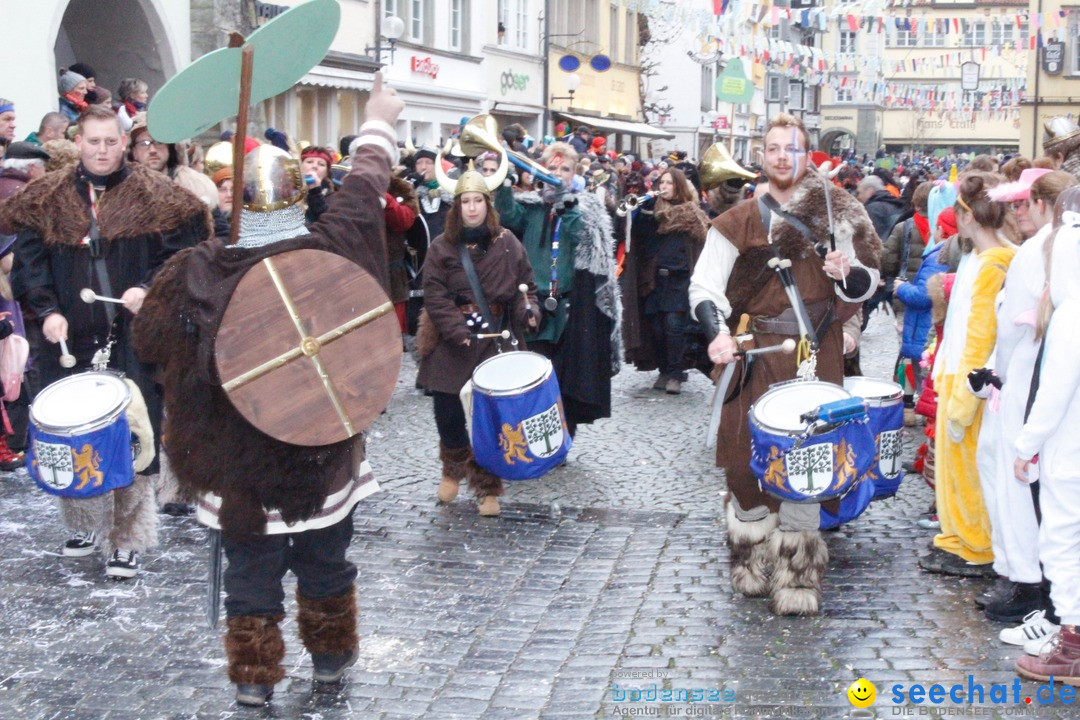 Fasnetsumzug - Narrensprung: Lindau am Bodensee, 11.02.2018