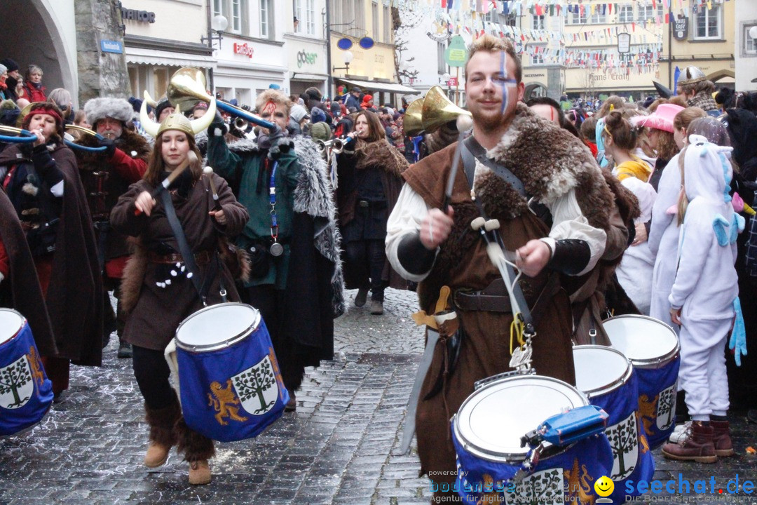 Fasnetsumzug - Narrensprung: Lindau am Bodensee, 11.02.2018