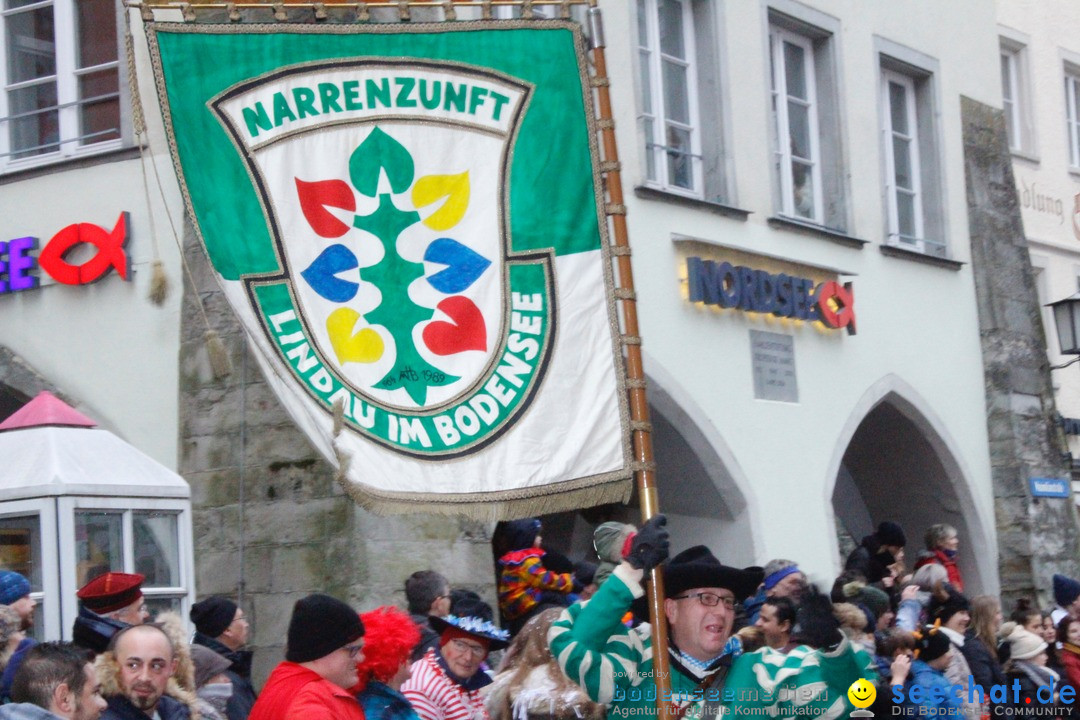 Fasnetsumzug - Narrensprung: Lindau am Bodensee, 11.02.2018