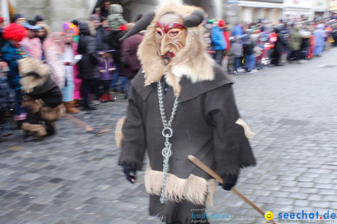 Fasnetsumzug - Narrensprung: Lindau am Bodensee, 11.02.2018