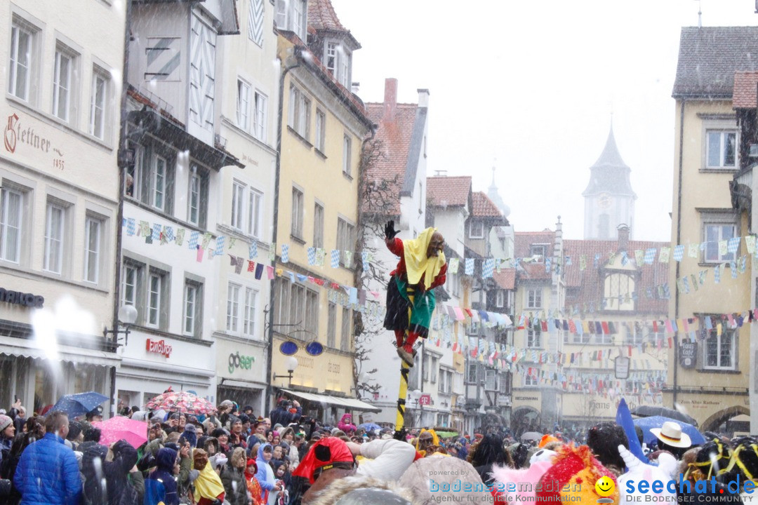 Fasnetsumzug - Narrensprung: Lindau am Bodensee, 11.02.2018