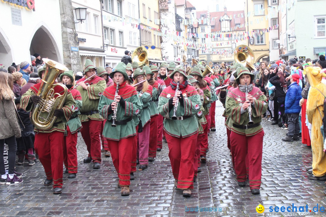 Fasnetsumzug - Narrensprung: Lindau am Bodensee, 11.02.2018