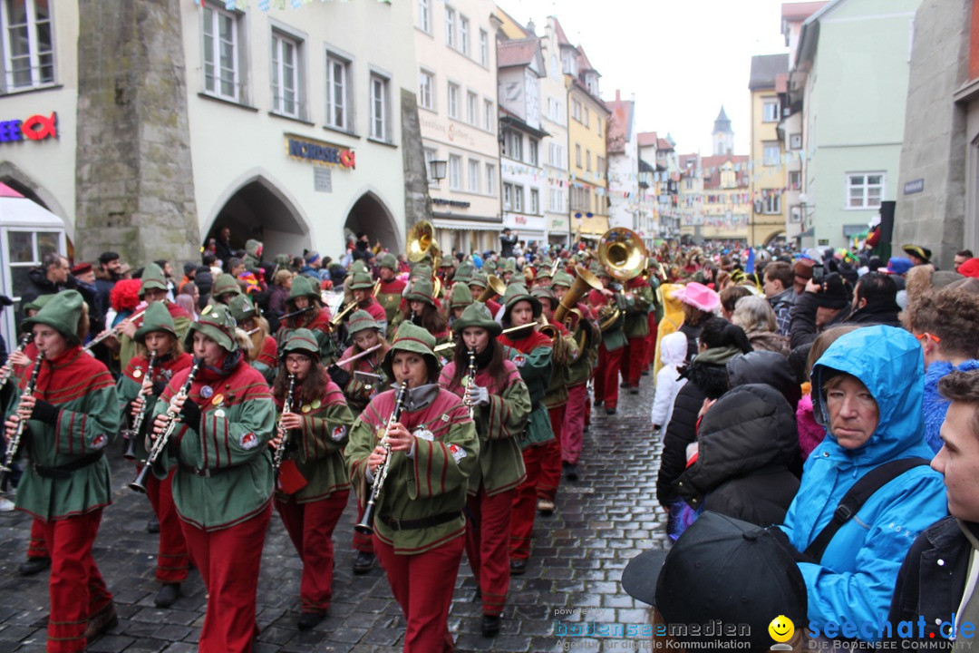 Fasnetsumzug - Narrensprung: Lindau am Bodensee, 11.02.2018