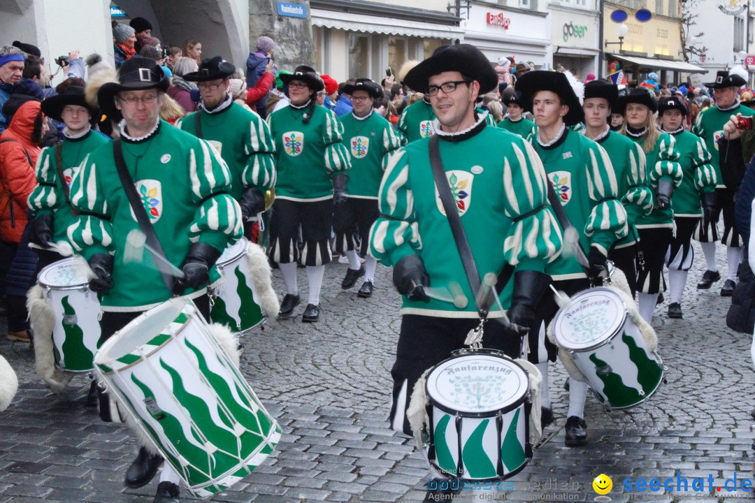 Fasnetsumzug - Narrensprung: Lindau am Bodensee, 11.02.2018