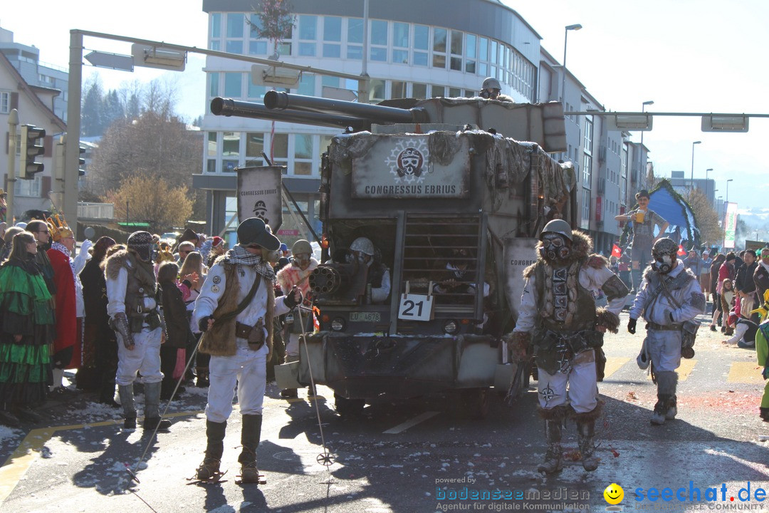 Fasnachtsumzug: Ebikon - Schweiz, 13.02.2018